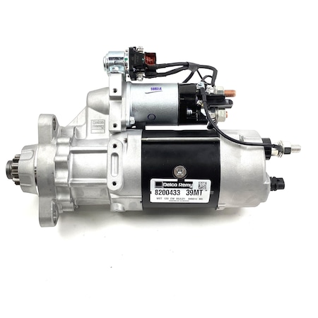 Delco Remy Starter, 39Mt, 12V, W/Ocp/Ims 12T 8200433